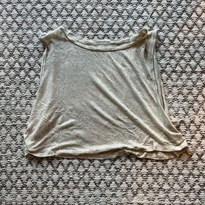 Organic Oversized crop Top